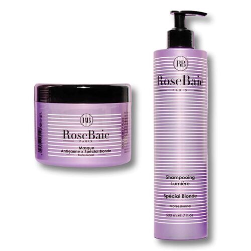 Shampoing et masque traitant hydratant et protecteur à la kératine et à la camomille pour raviver l’éclat des cheveux blonds, décolorés ou blancs. La kératine protège, lisse, et redonne force et brillance à vos cheveux. Le cheveu est composé à 95 % de cette kératine qui le protège contre les UV, l’eau de mer et d’autres facteurs extérieurs qui l’agressent. La camomille est conseillée aux cheveux ternes en manque d’éclat, aux cheveux blonds pour faire ressortir les reflets dorées ainsi qu'aux cheveux blancs pour neutraliser les reflets jaunes ou orangers indésirables. Cette petite fleur blanche au cœur d’or est utilisée depuis l’Antiquité pour ses vertus anti-inflammatoires, antioxydantes et calmantes. D’après les légendes, il semblerait que le Pharaon Ramsès II aurait été embaumé avec de l’huile essentielle de camomille. Pour cheveux ternes : un vrai bain de soleil pour les cheveux ternes, elle redonne de la brillance et rend les cheveux + forts. Elle peut également éclaircir légèrement les cheveux bruns-châtains en leur apportant de légers reflets dorés. Pour cheveux blancs-gris-blonds : elle rebooste la couleur des cheveux blancs, gris et blonds.